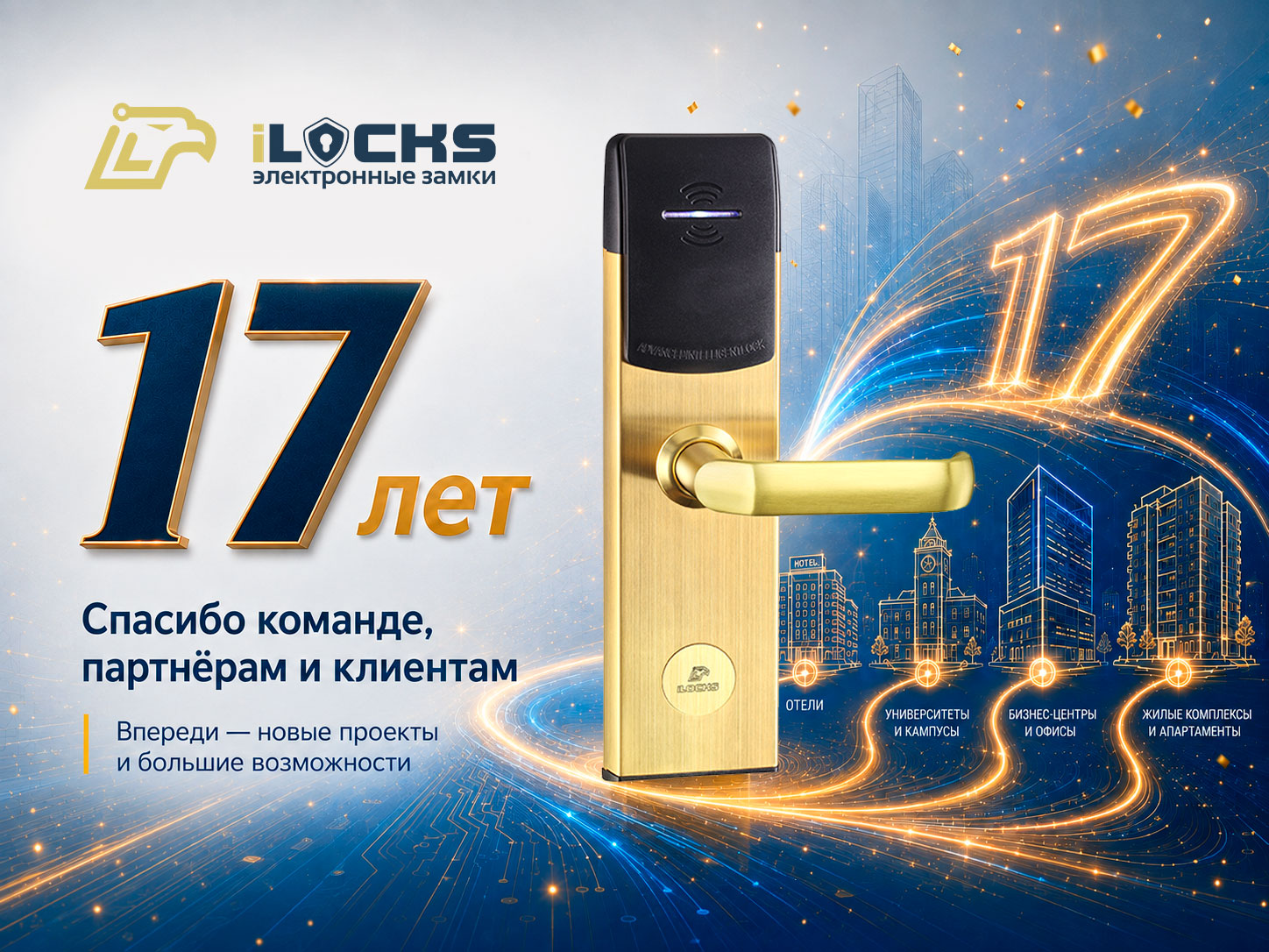 17 лет iLocks. Создаем надежность, которой доверяют