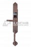 Биометрический электронный замок для двери F5100 Red Copper