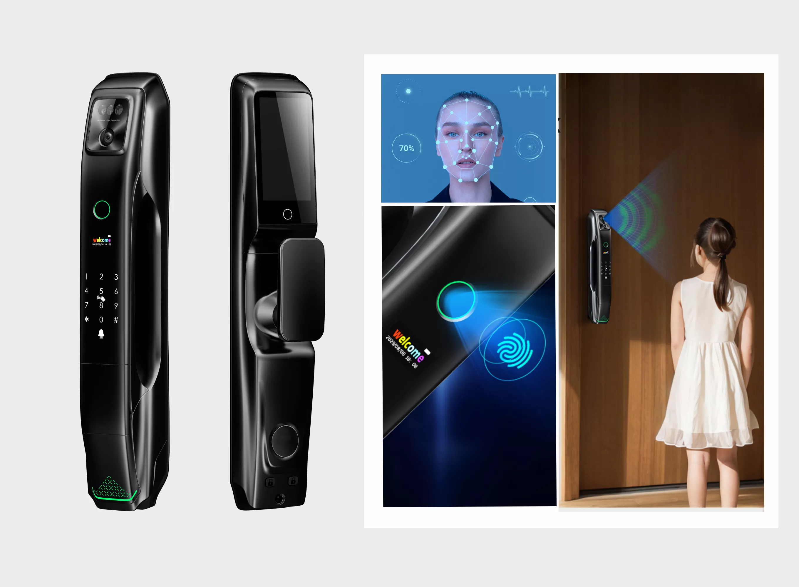 Пополнение линейки умных замков iLocks: i8PRO с 3D-распознаванием лица